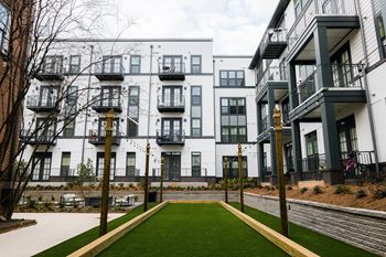 Bocce ball court